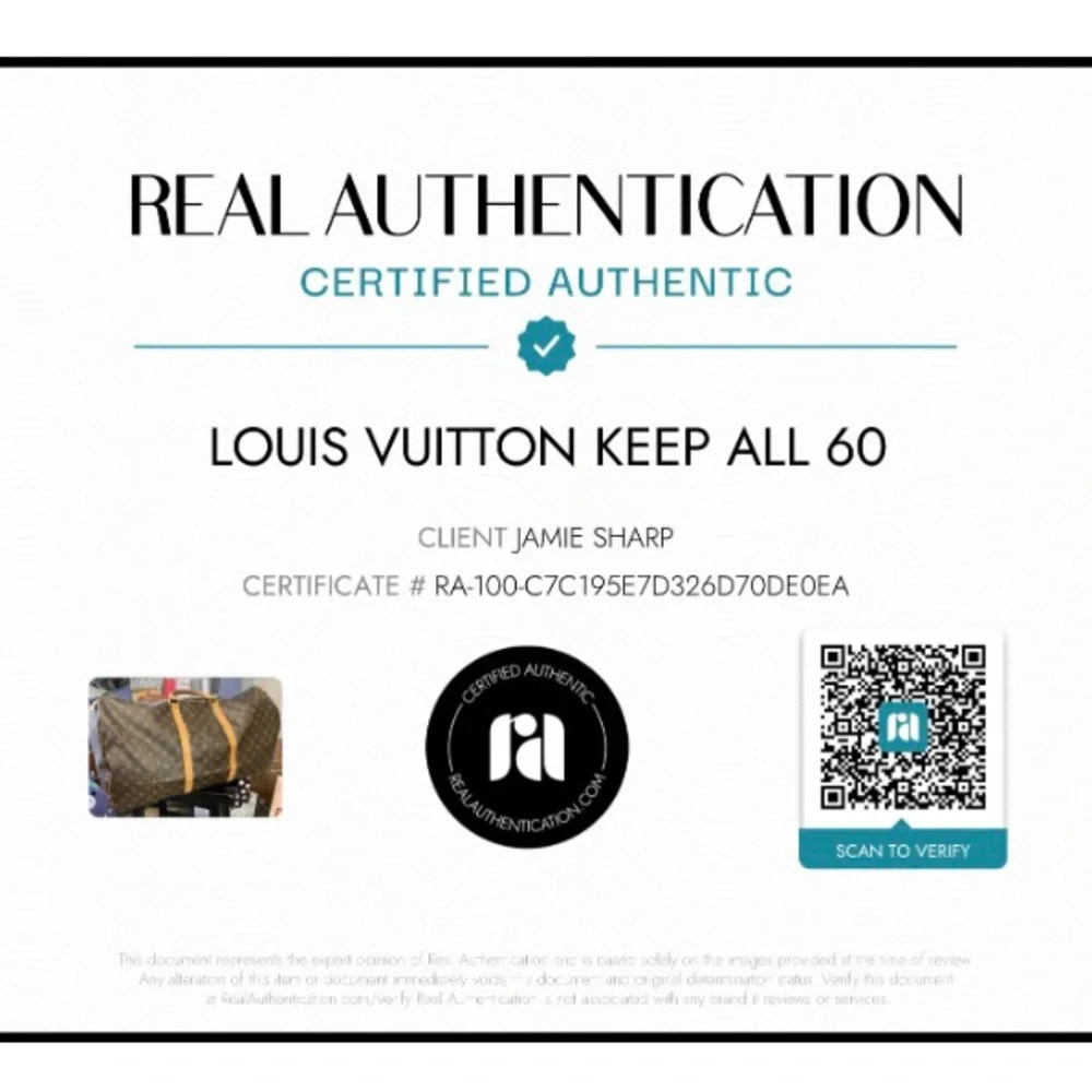 ENTER TO WIN!! 🎁 LOUIS VUITTON KEEPALL 60 BANDOULIÈRE EUC - Picture 16 of 16